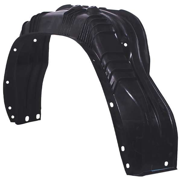 Plastic wheel housing
